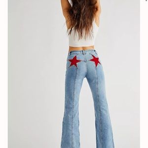 ISO Free people Firecracker Jeans/ Thunderbird jeans